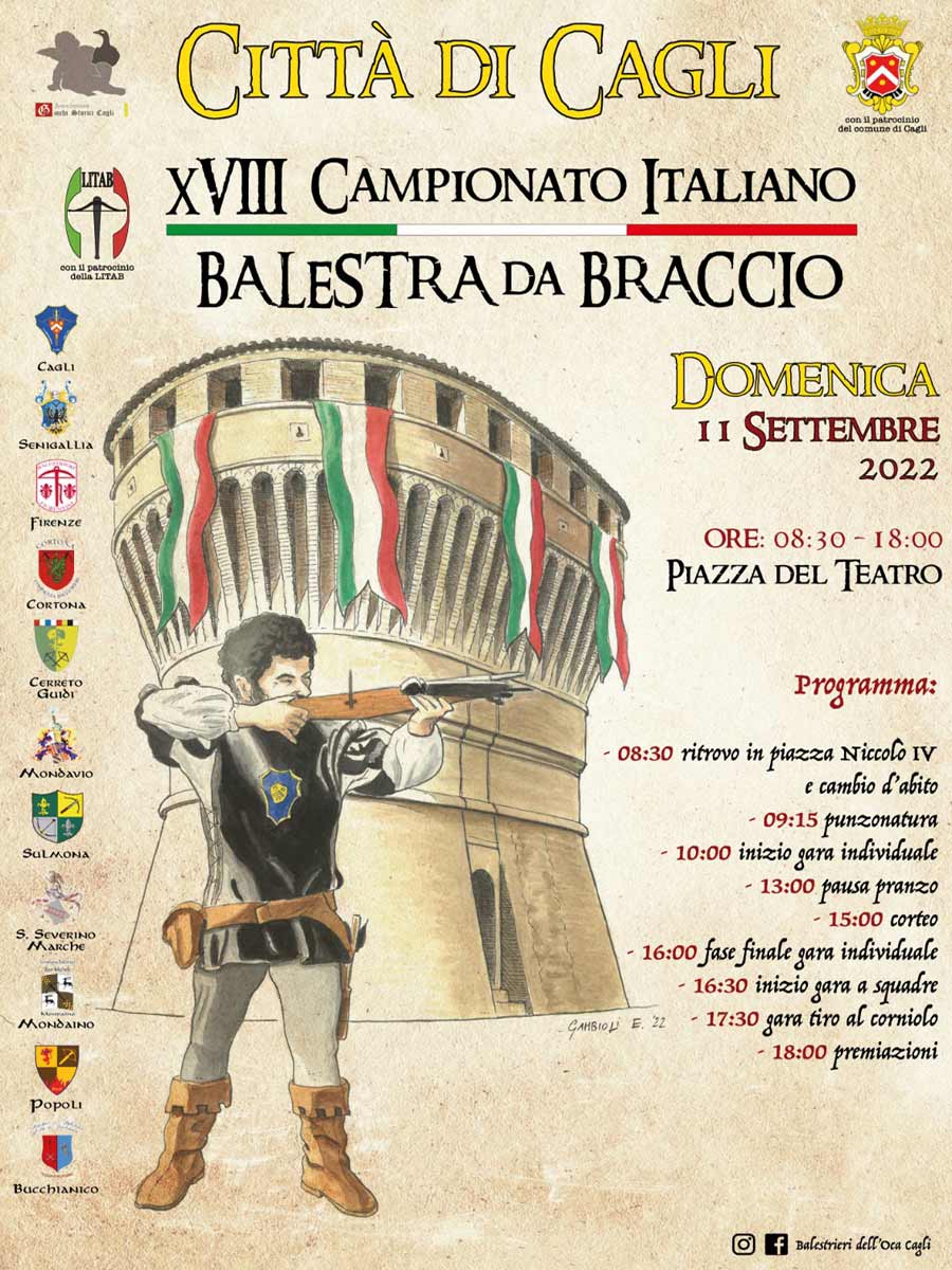 18 campionato italiano balestra da braccio